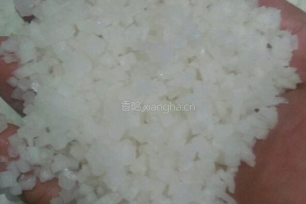 萝卜丸子的做法图解2