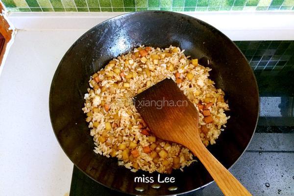 土豆炒饭的做法图解6