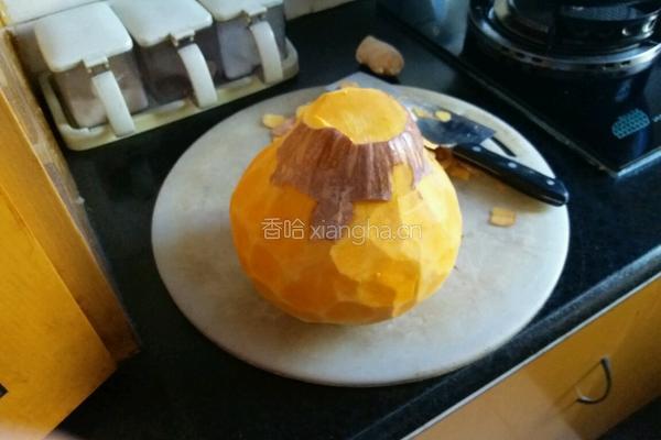 南瓜粥的做法图解1