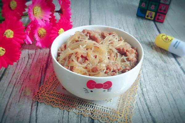 肉末粉条的做法图解7