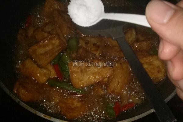 香辣熘豆腐的做法图解7