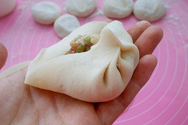茄子肉包子的做法图解17
