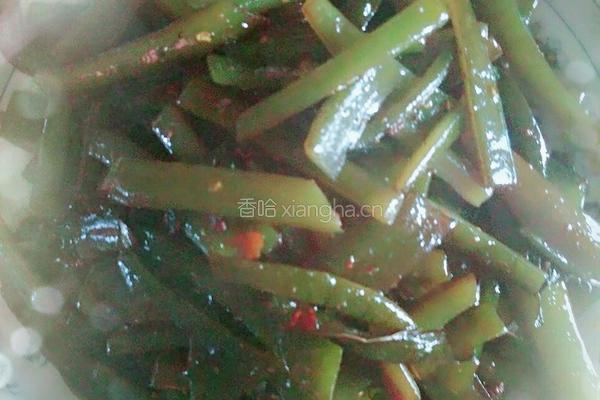 爆炒海白菜的做法图解6