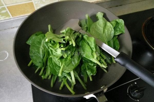清炒木耳菜的做法图解4