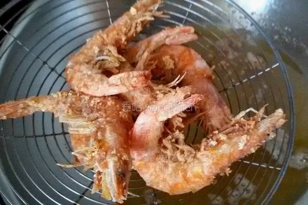 油炸大虾的做法图解6