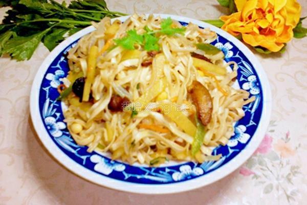 土豆焖面的做法图解13