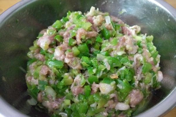 青椒馅饺子的做法图解14