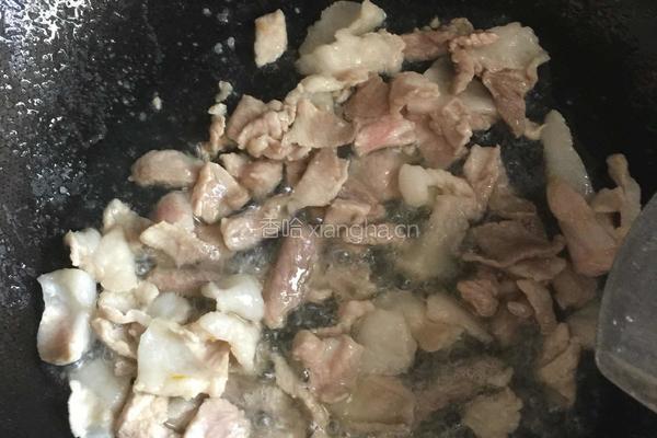马齿苋炒肉的做法图解7