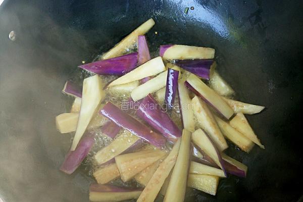 豆角烧茄子的做法图解5