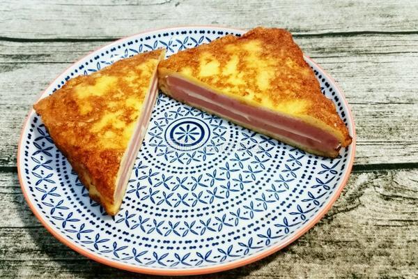 港式小食火腿西多士的做法图解11