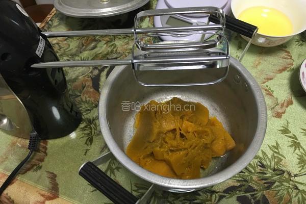 南瓜酸奶蛋糕8寸加厚的做法图解2