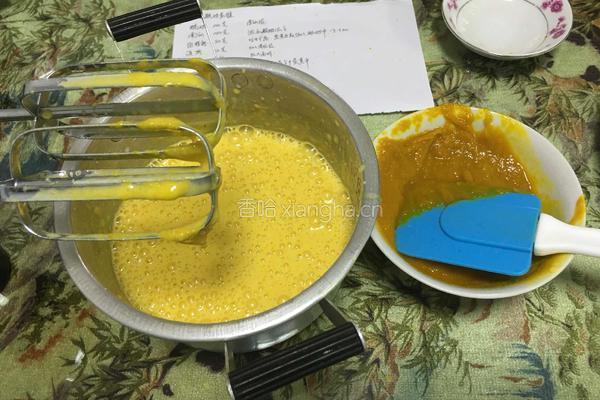 南瓜酸奶蛋糕8寸加厚的做法图解9