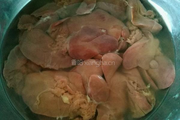 酱鸡肝的做法图解1