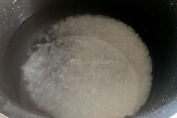 宝宝三文鱼粥的做法图解2