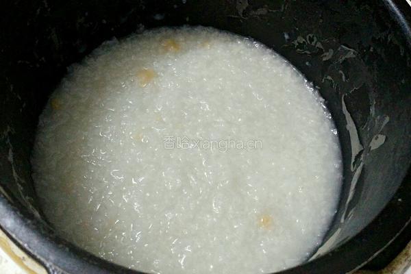 宝宝三文鱼粥的做法图解5