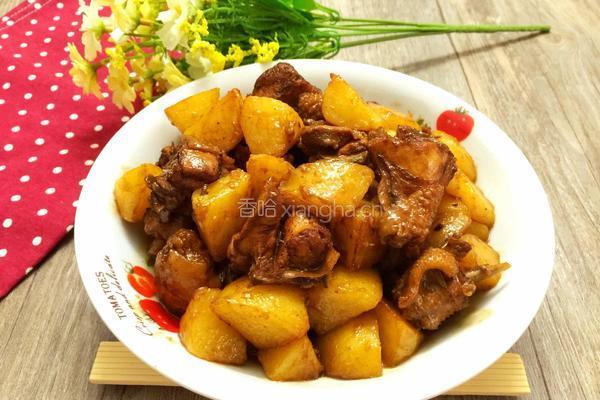 土豆红烧鸡的做法图解11