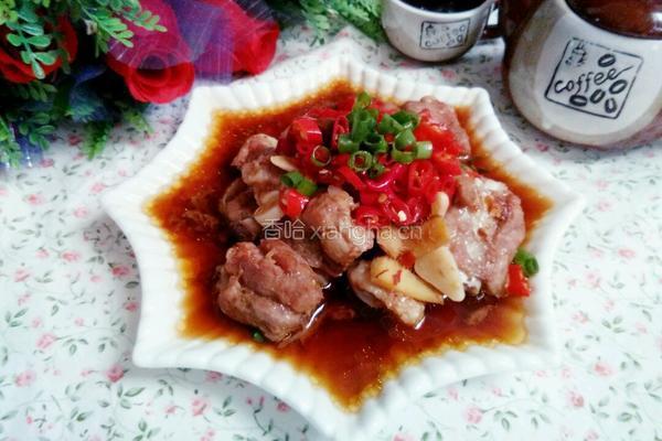 剁椒蒸排骨的做法图解7