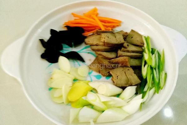 爆炒羊肝的做法图解1