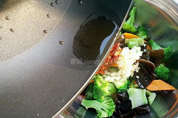 炝西兰花的做法图解5
