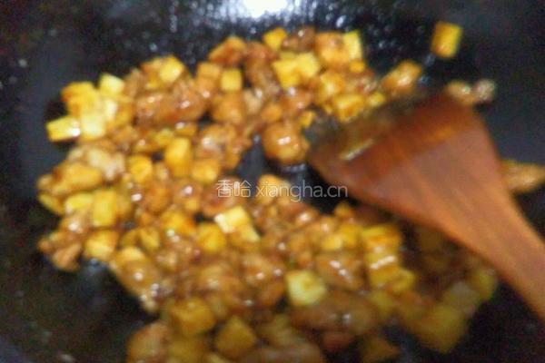 黑椒炒鸭丁的做法图解14