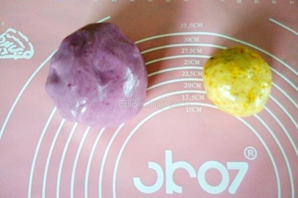 橙香紫薯汤圆的做法图解7