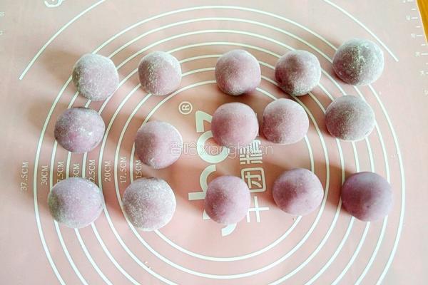橙香紫薯汤圆的做法图解10