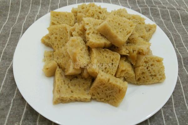 凉拌面筋的做法图解1