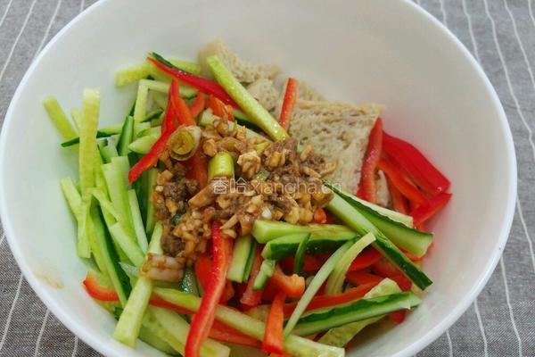 凉拌面筋的做法图解8