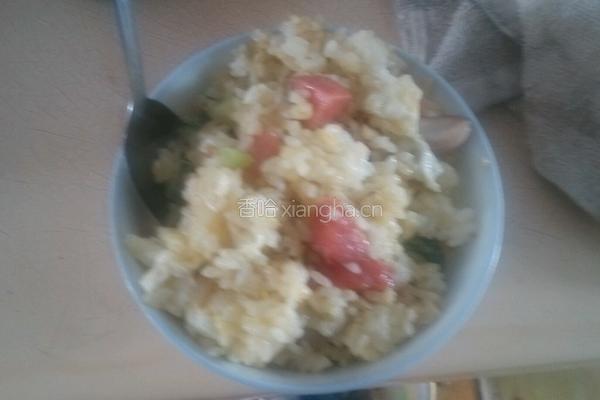 蛋炒饭的做法图解5