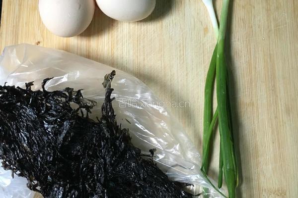 蛋花汤的做法图解1