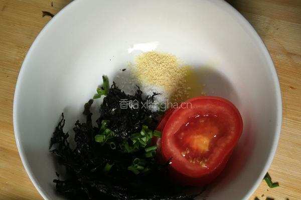 蛋花汤的做法图解3