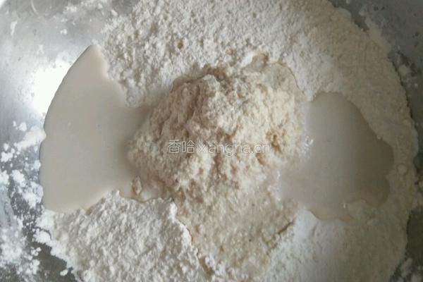 豆渣芝麻糖饼的做法图解3