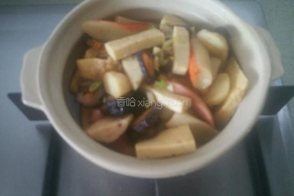八珍豆腐煲的做法图解7