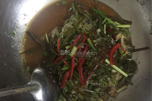 海蜇半海带的做法图解2