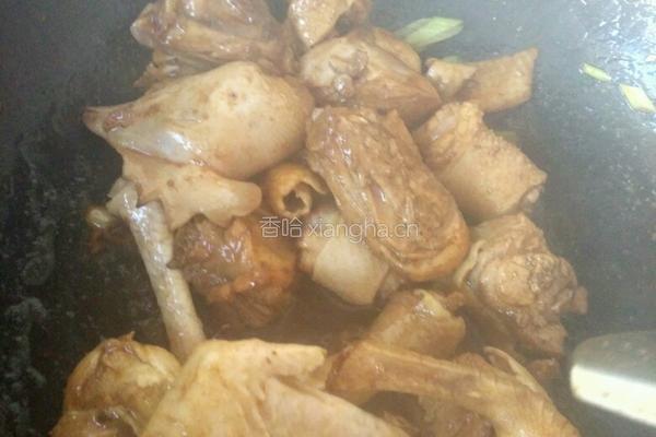 鸡肉垫卷子的做法图解4
