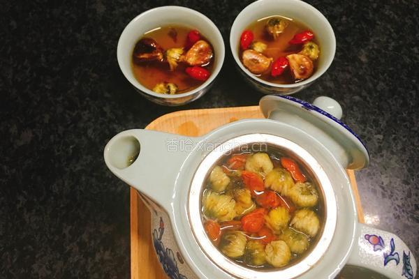 罗汉果菊花茶的做法图解5
