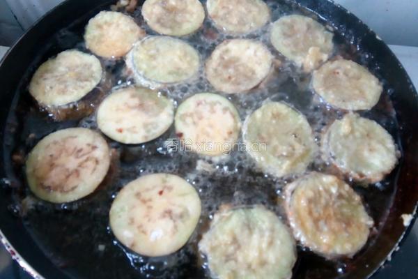 炸茄子夹的做法图解10