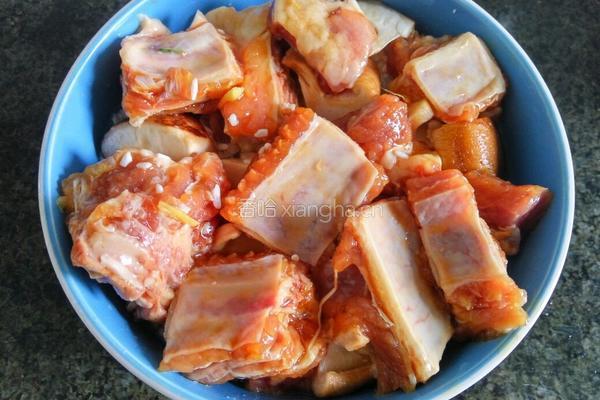 排骨蒸饭的做法图解4
