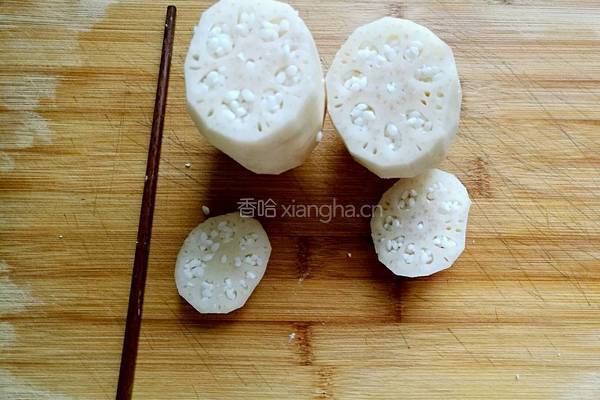 清甜桂花糯米藕的做法图解5