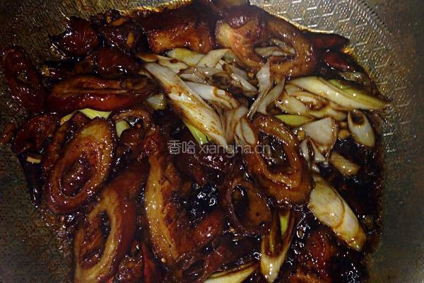 双椒肥肠的做法图解11