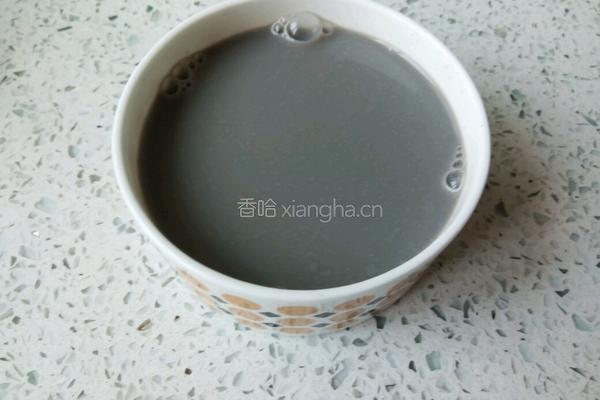 黑芝麻花生豆浆的做法图解9