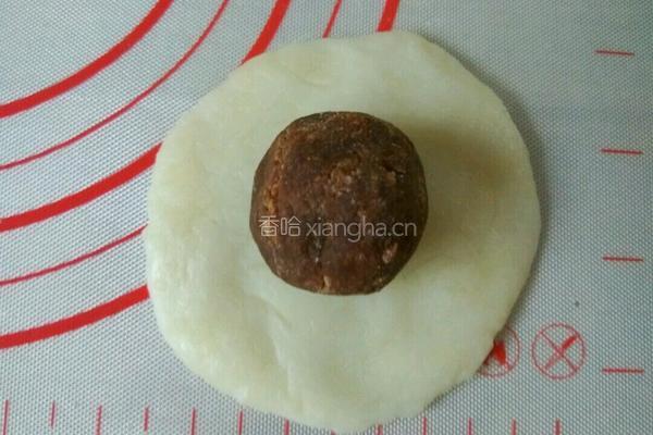 彩色冰皮月饼的做法图解12
