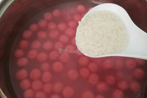 酒酿小丸子的做法图解3
