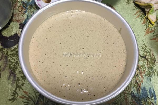 奶香咖啡蛋糕8寸加厚的做法图解12