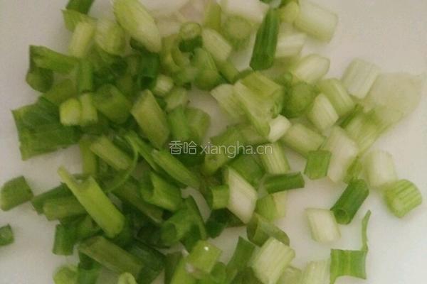 圆椒炒饭的做法图解3
