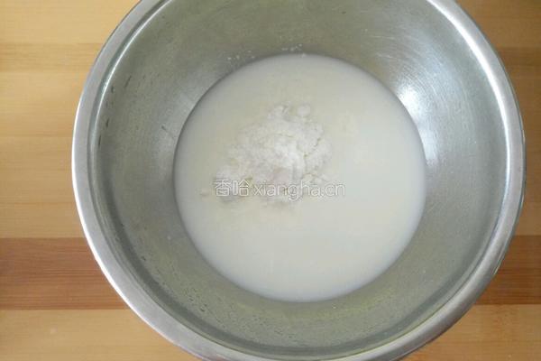 牛奶雪花糕的做法图解1