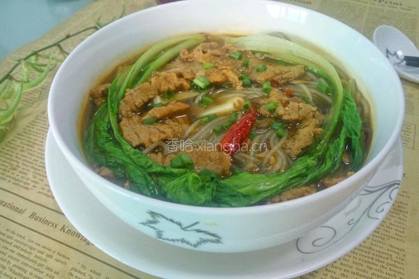 牛肉粉丝汤的做法图解11