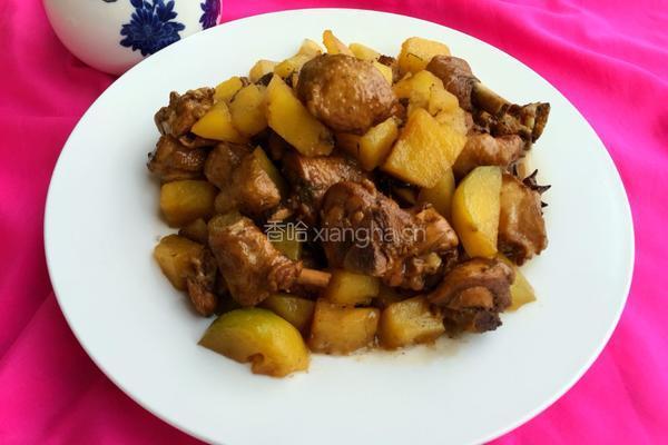 土豆烧鸡块的做法图解7