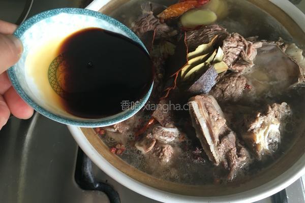 炖牛排骨的做法图解7