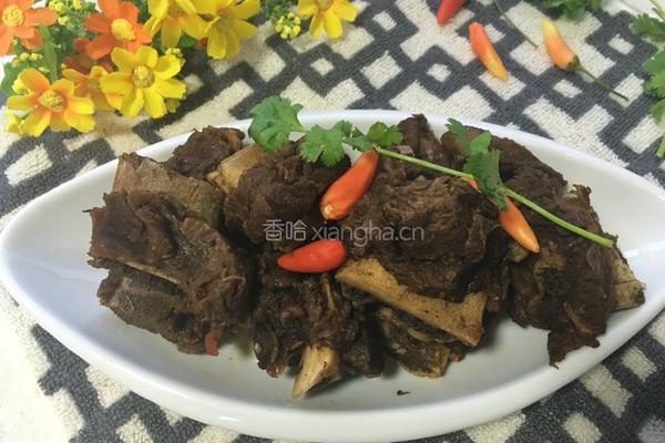 炖牛排骨的做法图解12